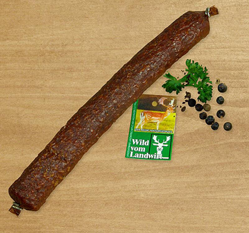 Wildsalami, 250 g Rohfüllgewicht